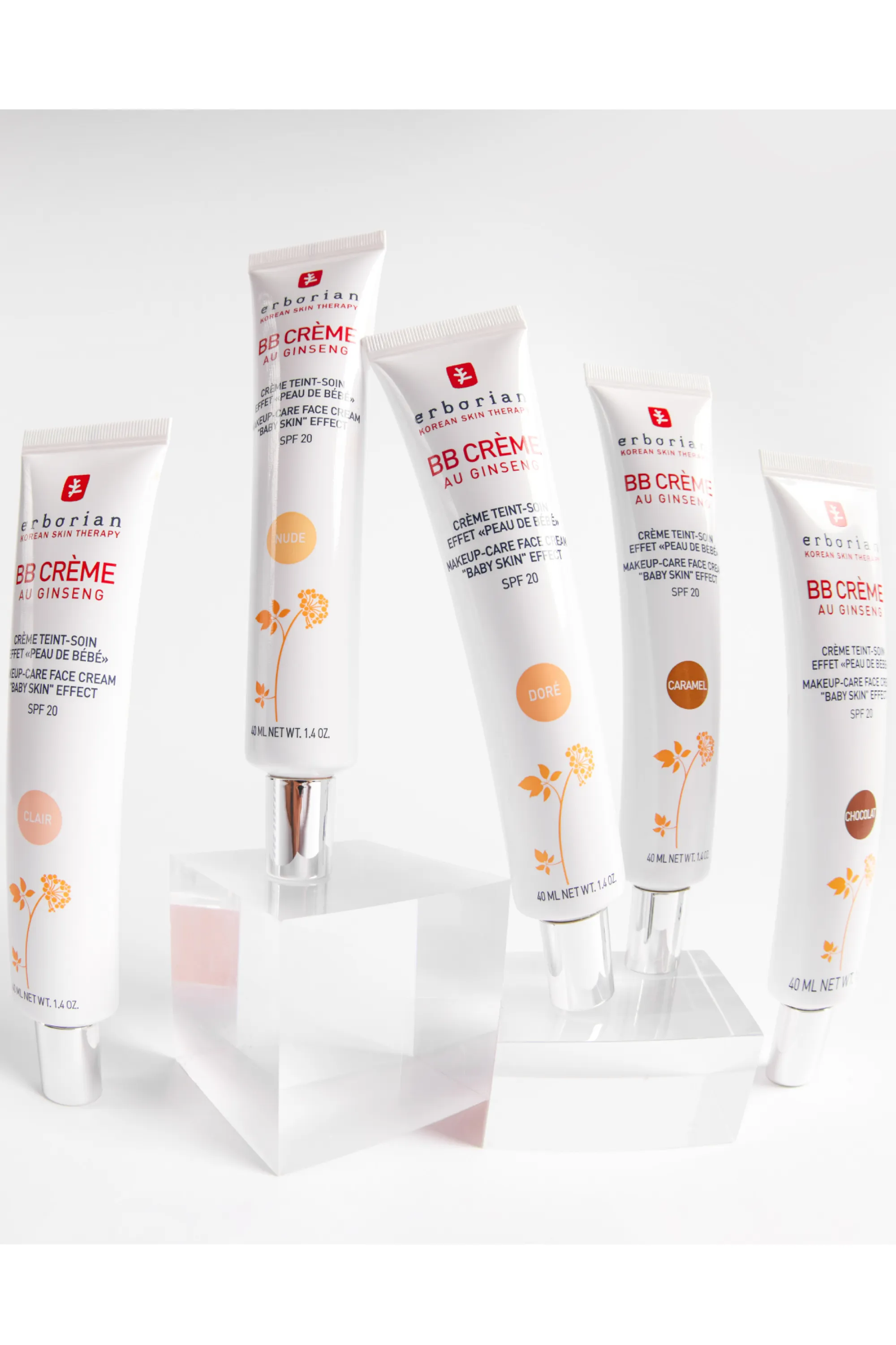 Erborian BB Crème au Ginseng SPF20 Doré-15 ml
