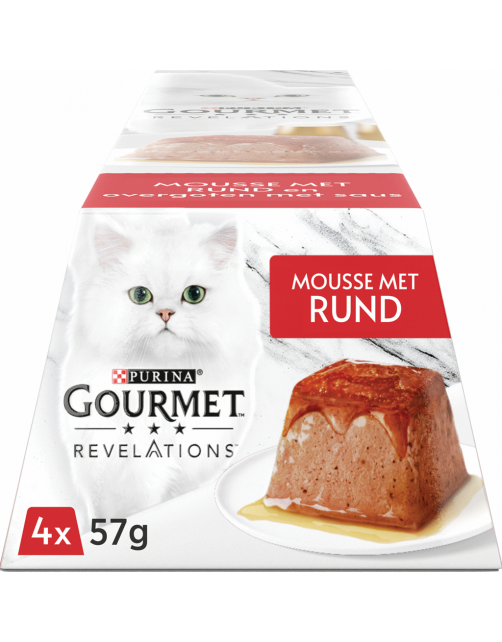 Gourmet Revalations Mousse 4x57 g - Kattenvoer