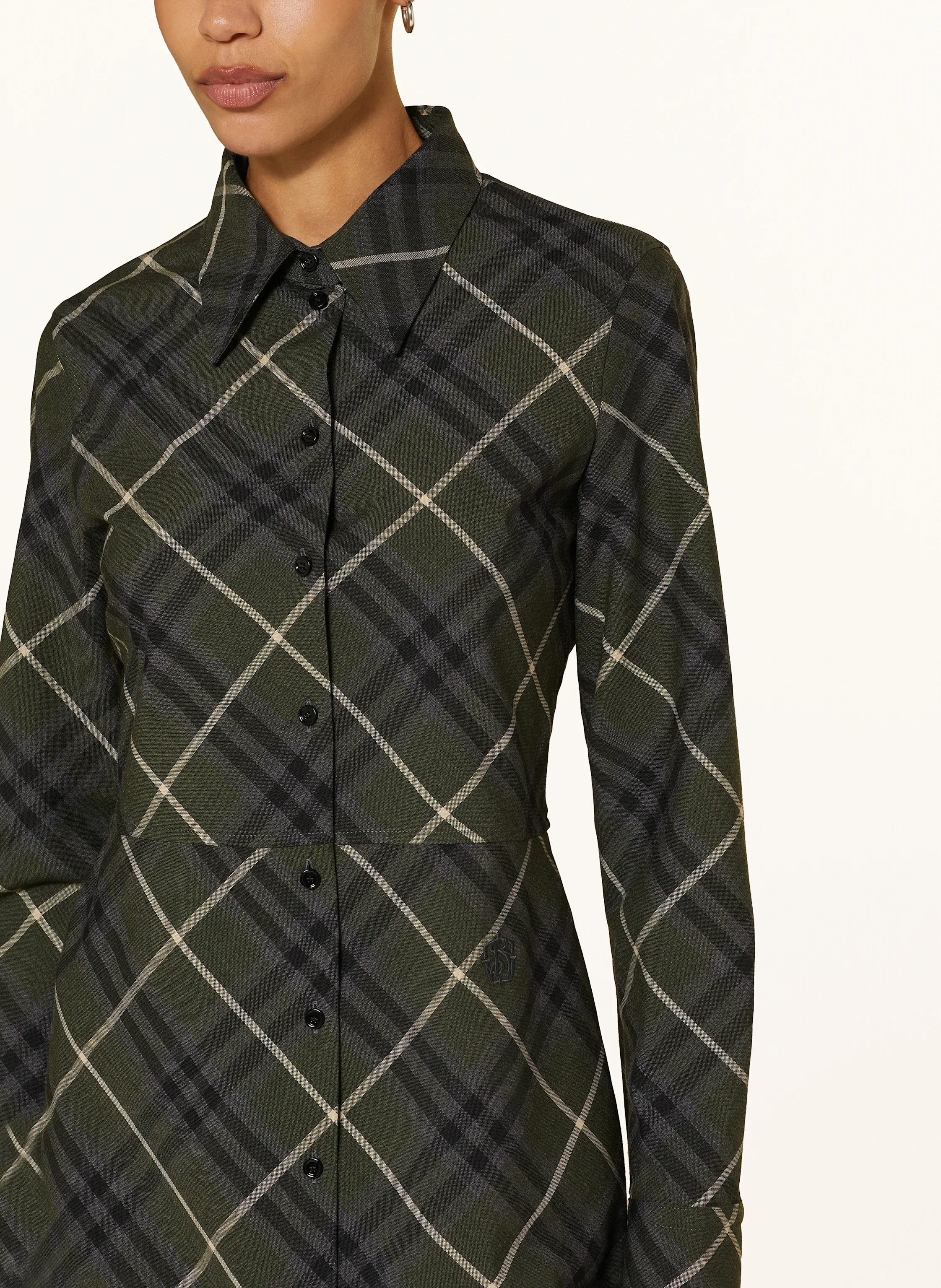 BURBERRY Hemdblusenkleid