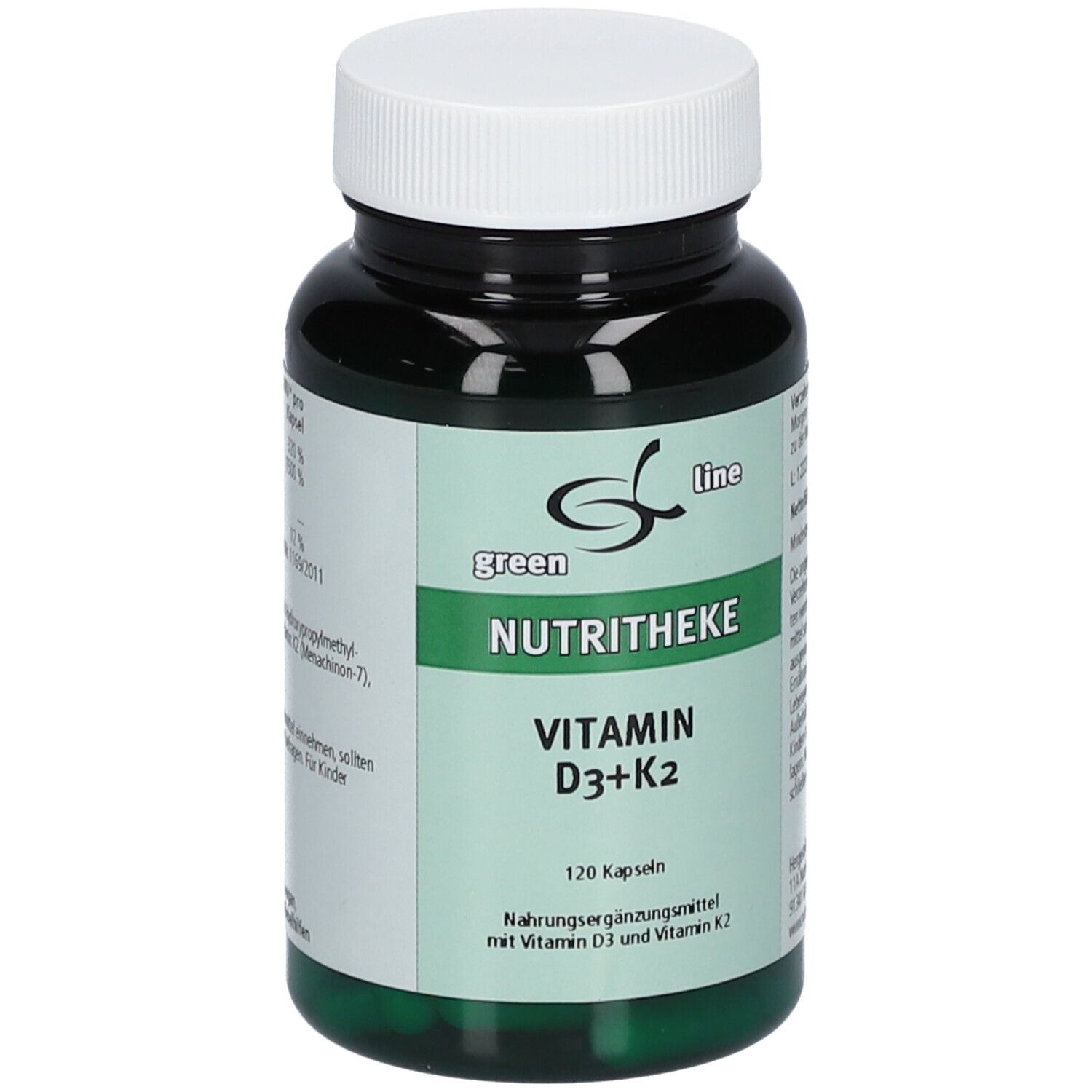 green line NUTRITHEKE Vitamin D3 + K4