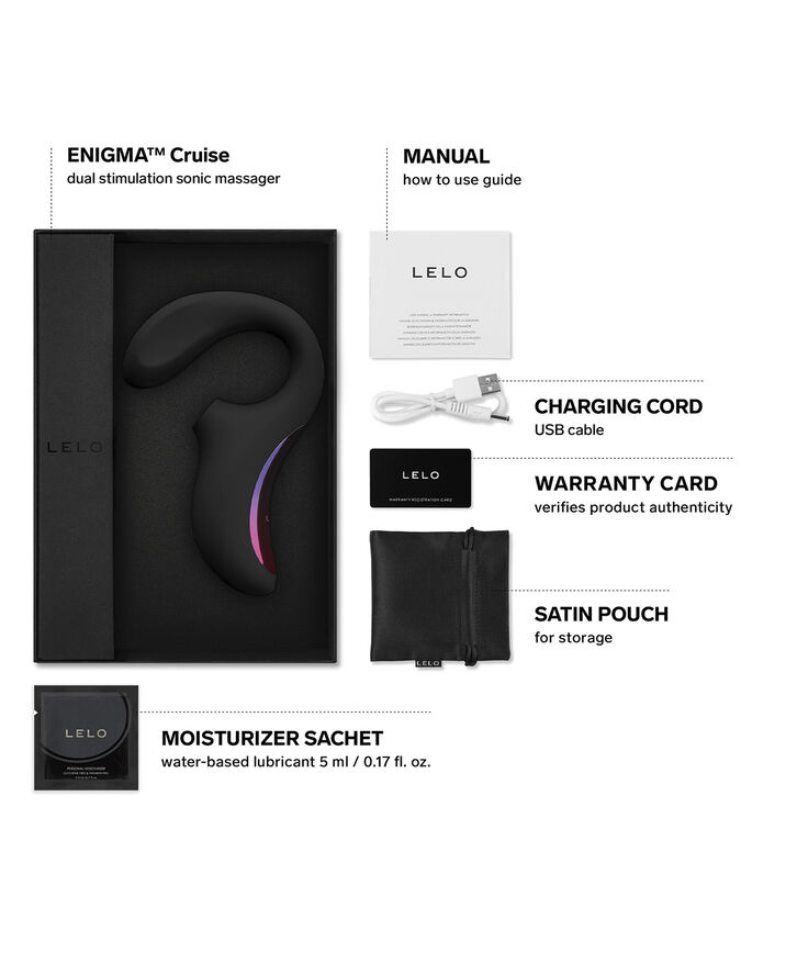 LELO Enigma Cruise Rabbit Vibrator Sort