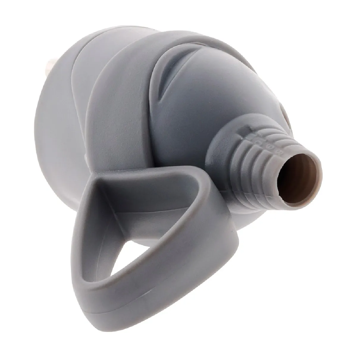 Zenitech Fiche mâle anneau avec ergot 16A 2P+T - Gris