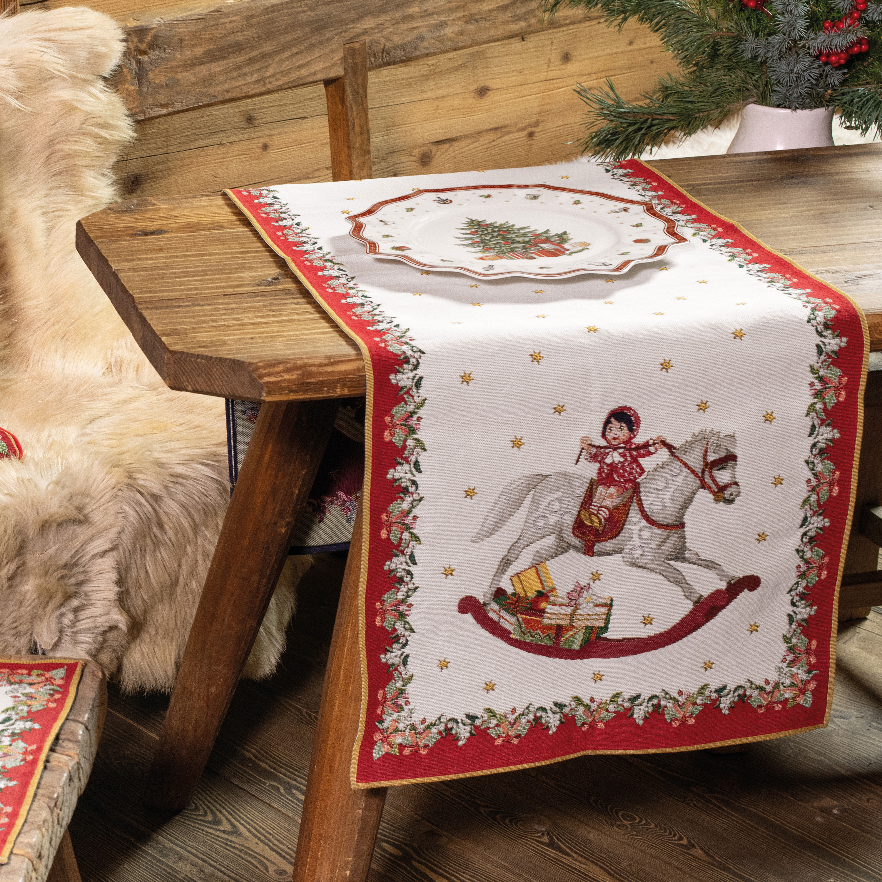 Toy's Fantasy Table runner Multi-colored, 0.1'' x 19.3'' x 0.1''