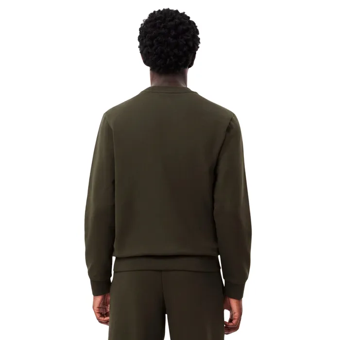 Lacoste Bio Cotton Fleece Crew Sweater Heren