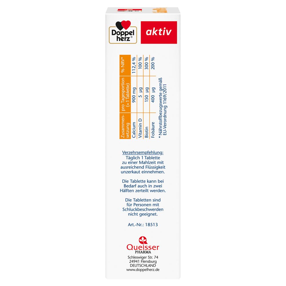 Doppelherz® aktiv Calcium + D3