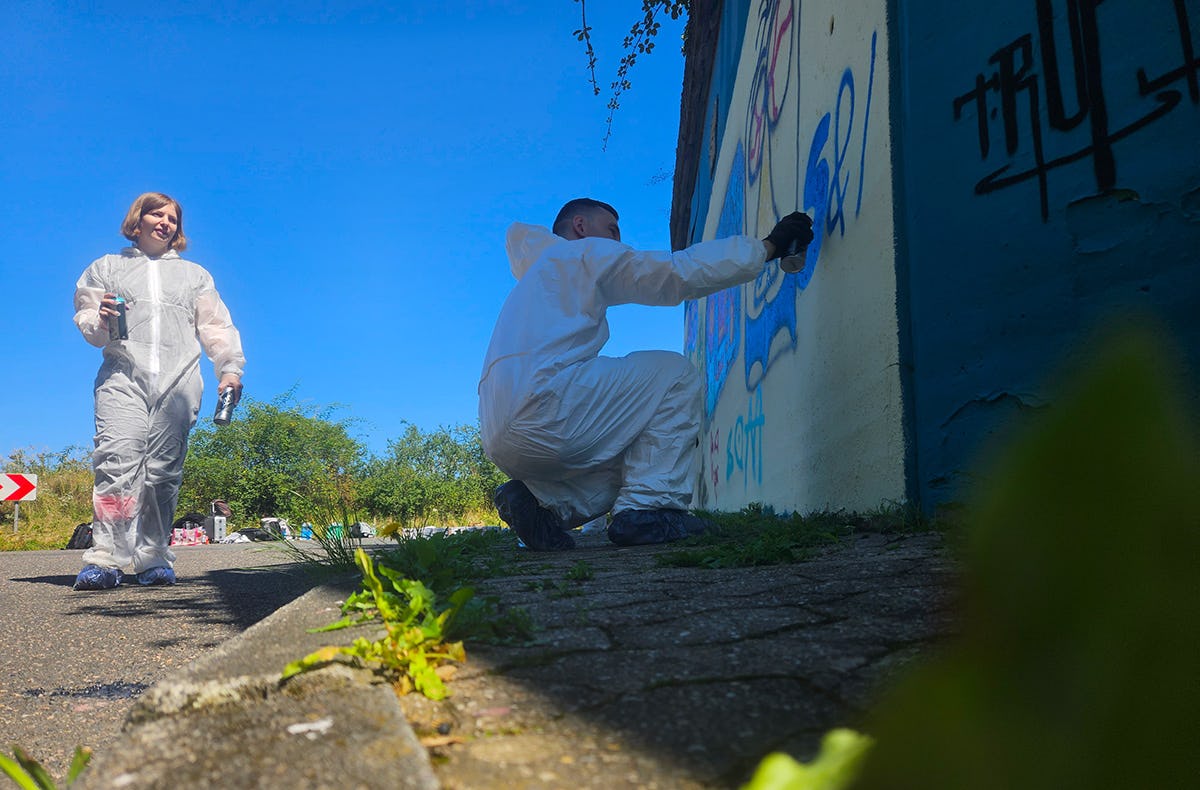 Graffiti Workshop Rüsselsheim