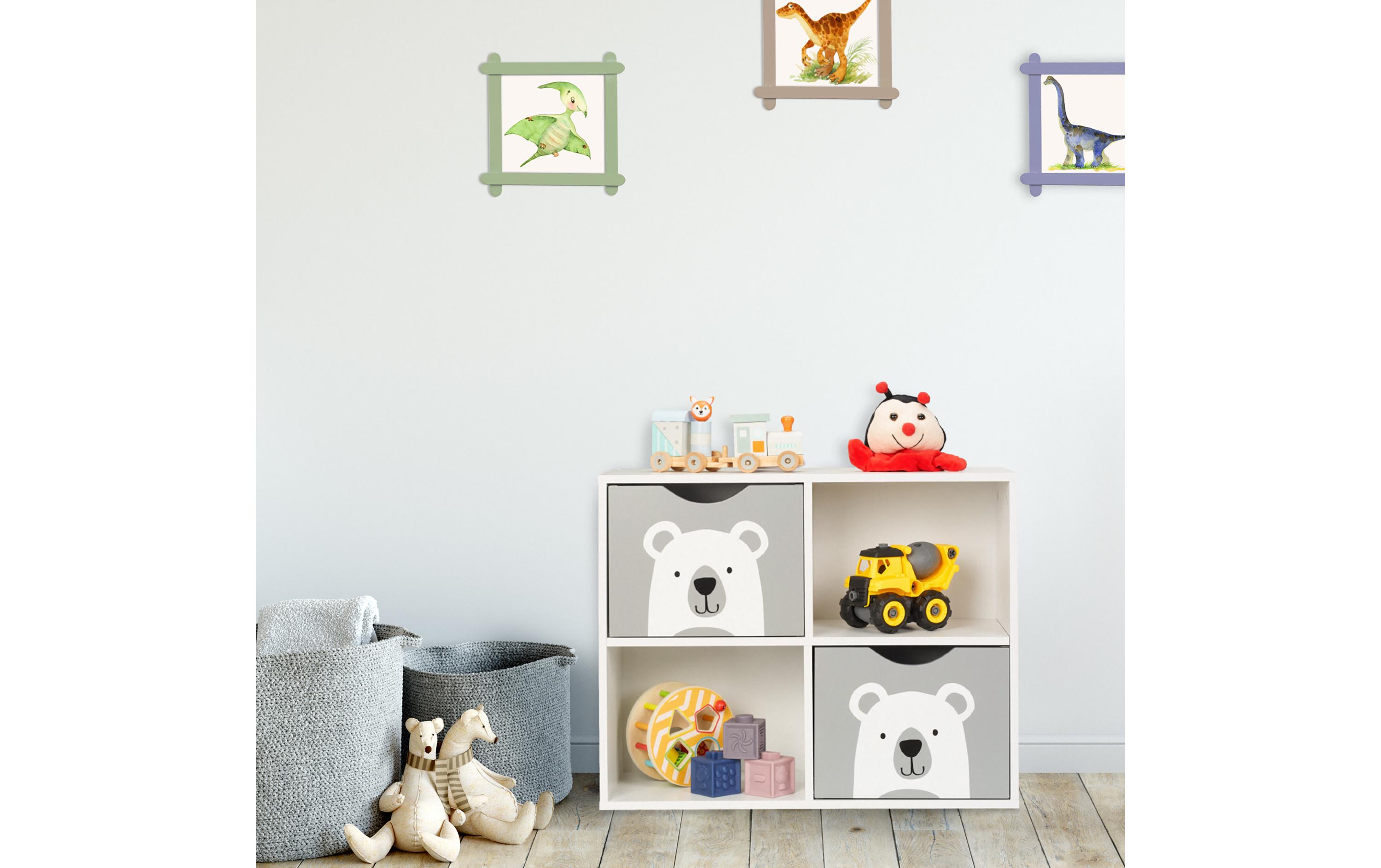 Regal Bär, MDF / KiefernKinderregal