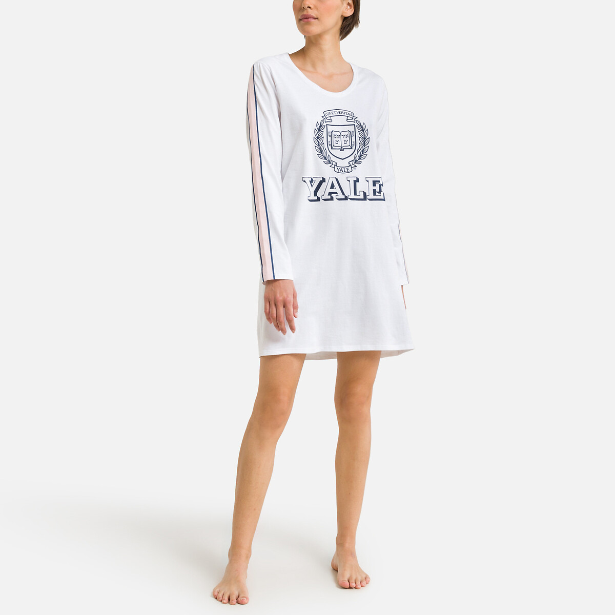 YALE<br>Camiseta grande de manga comprida Yale