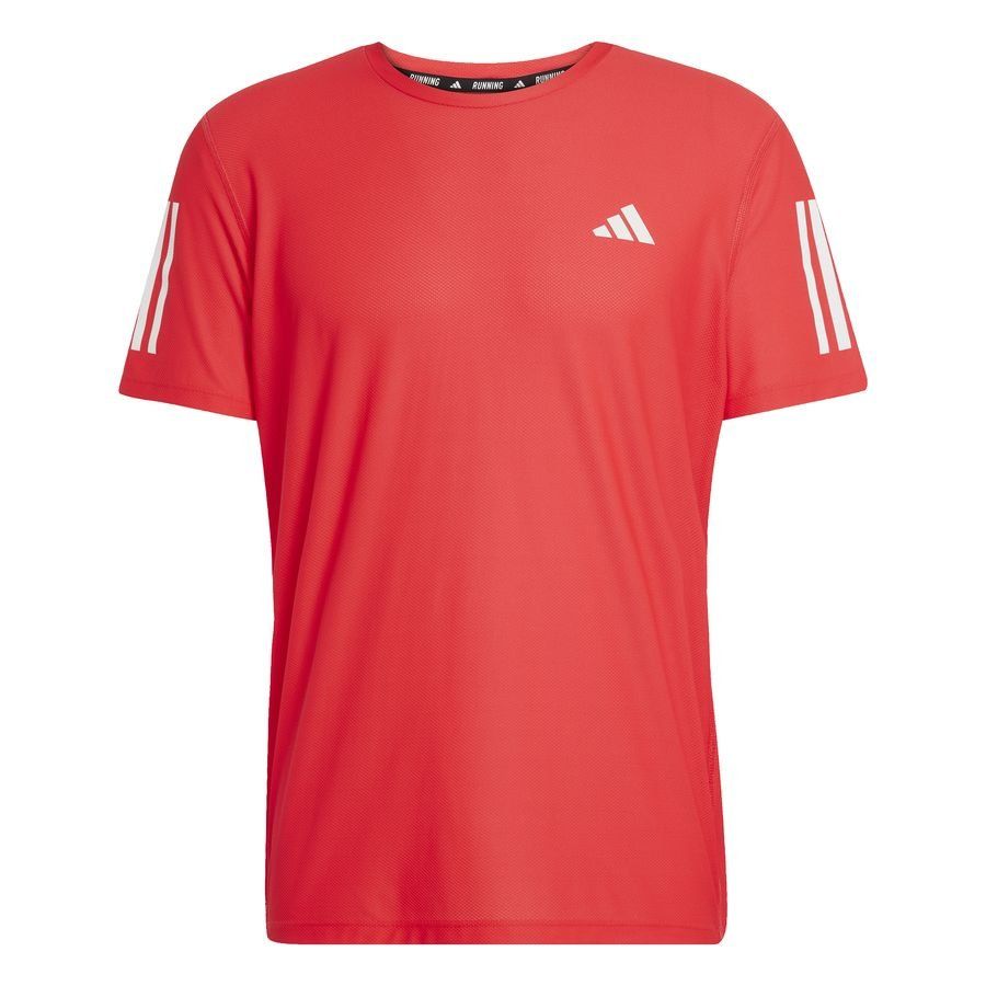 adidas T-shirt Running Own The Run - Pure Ruby