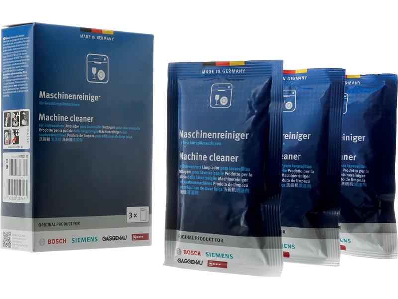Siemens Maschinenreiniger für Geschirrspüler 3 x 45 g Spezialreiniger für Spülmaschinen