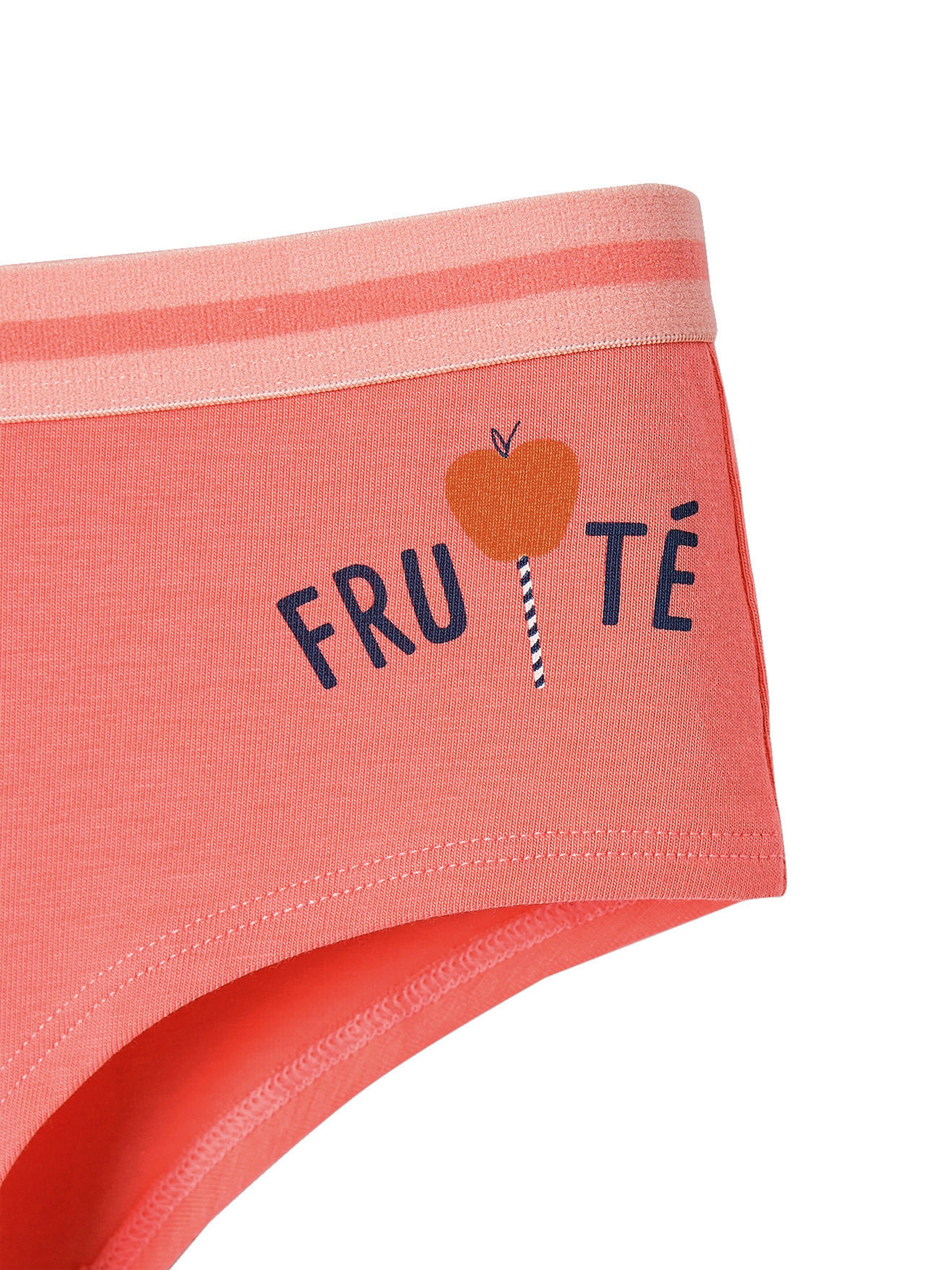 Vertbaudet 5er-Pack Mädchen Shortys pfirsich