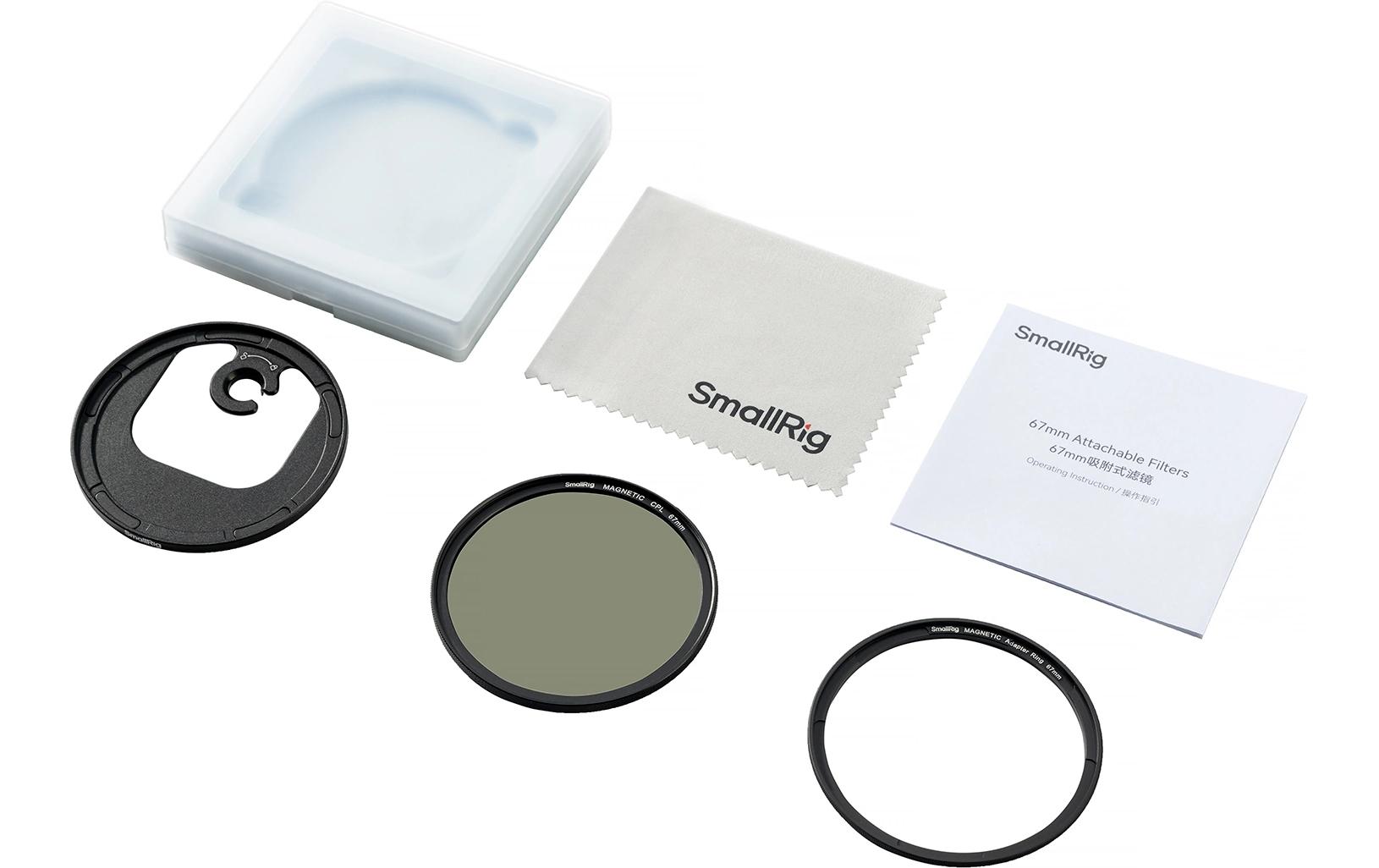 Aufsteckbarer CPL-Filter (67 mm) mit M-Mount-AdapterFür mobile Filmemacher