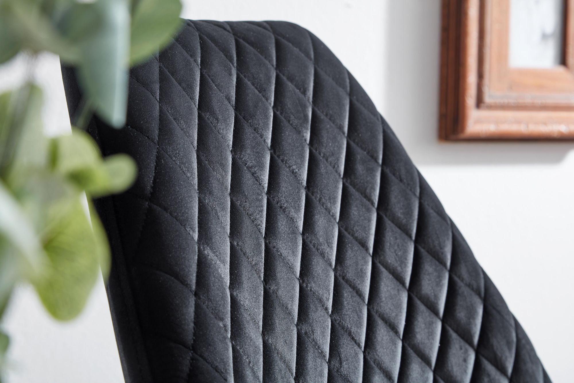 KADIMA DESIGN Gemütlicher Schaukelstuhl, Modernes Design mit Rautenmuster, 110kg Belastbarkeit