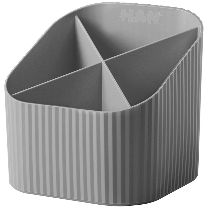 Han Stifteköcher Re-LOOP, grau