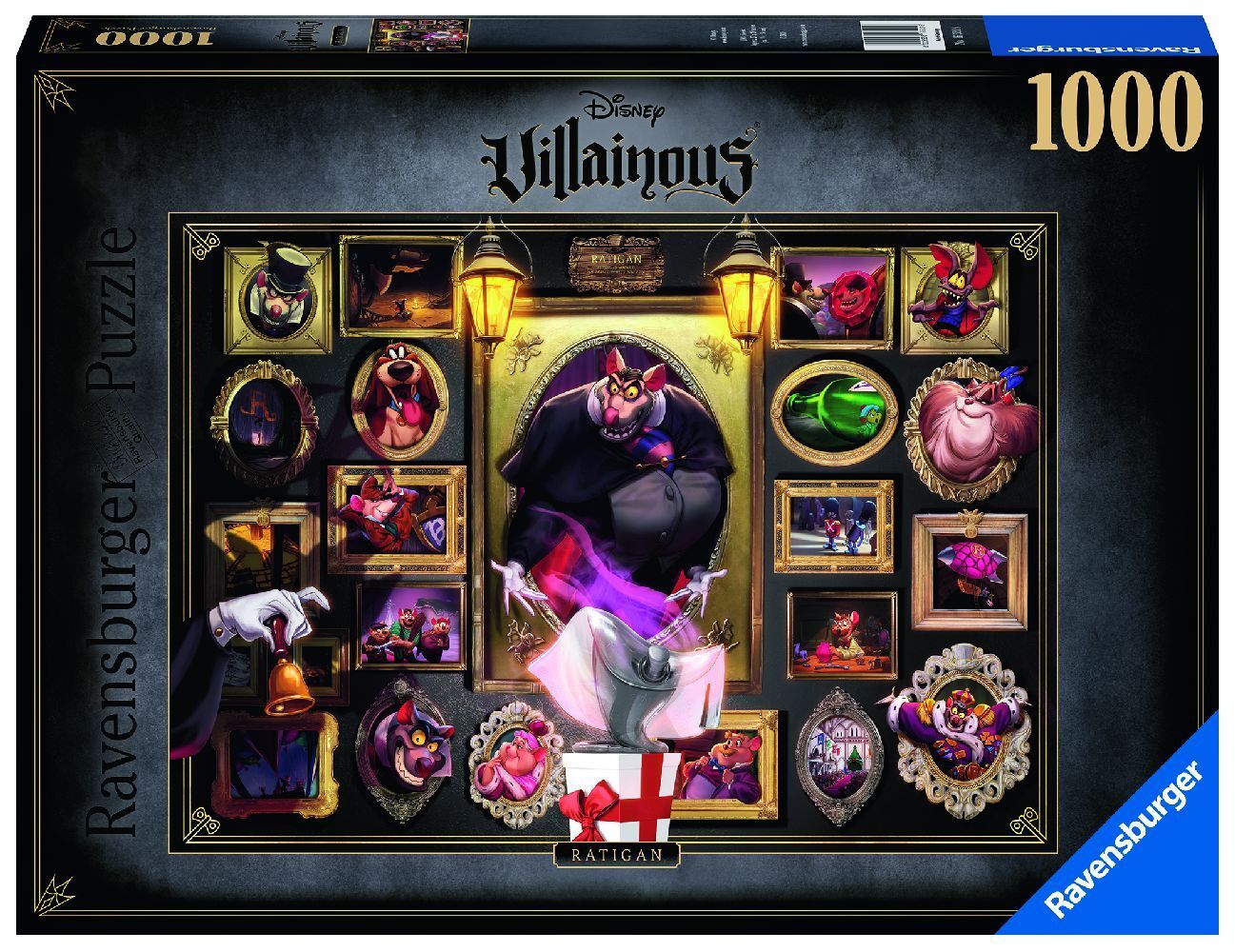Ravensburger Puzzle 16521 - Ratigan - 1000 Teile  Villainous Puzzle für Erwachsene und Kinder ab 14 Jahren