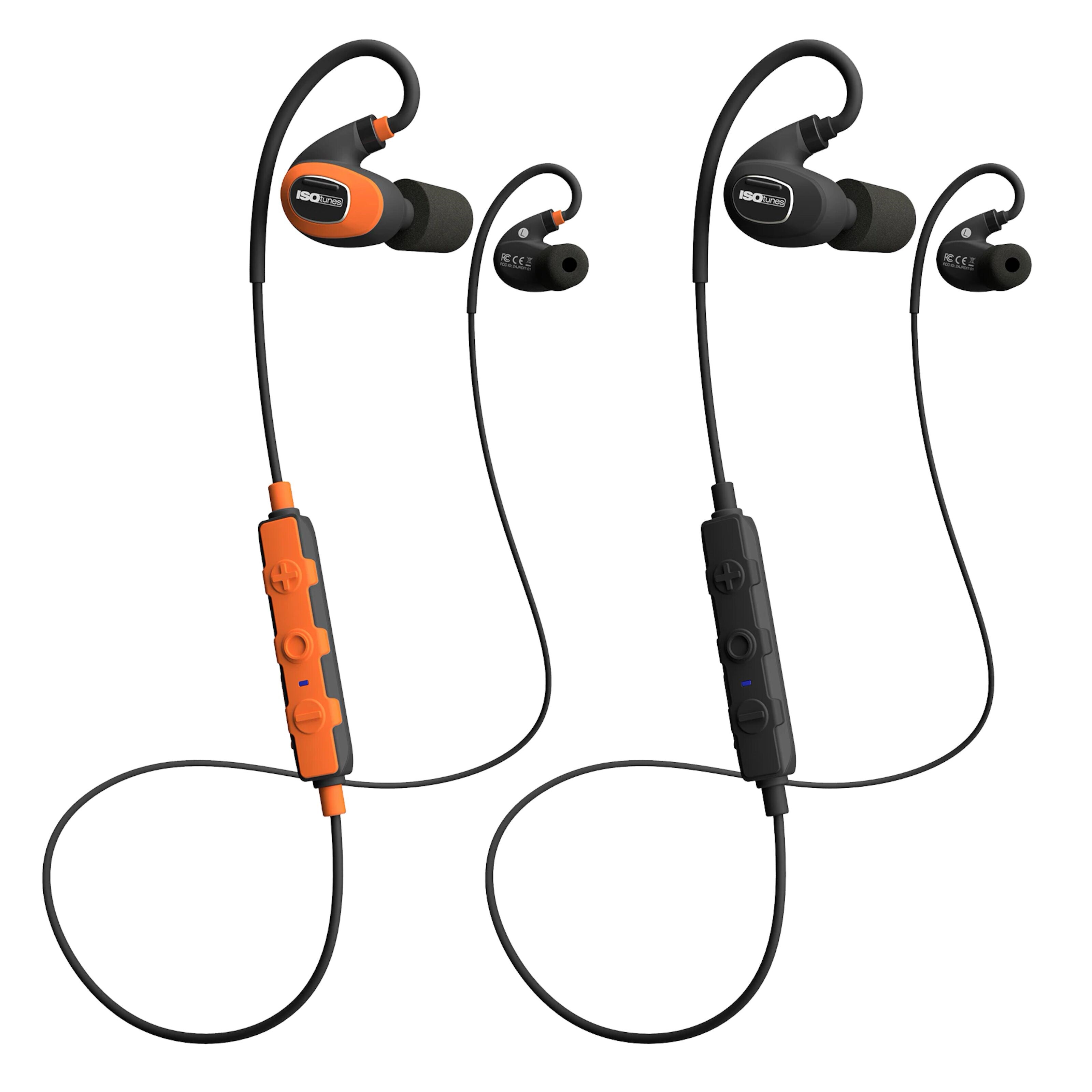 Isotunes Pro 2.0 Hørselvern med Bluetooth Oransje EN352