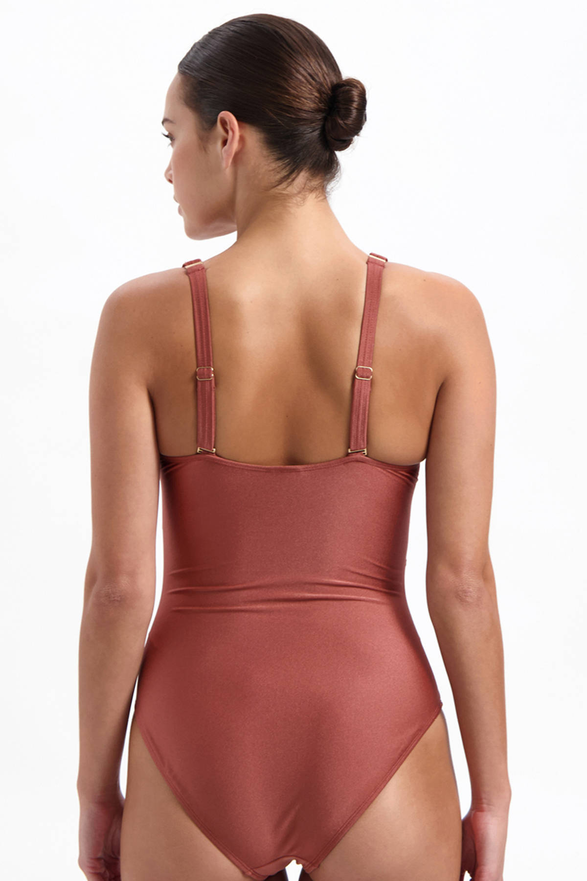Beachlife halter badpak bruin