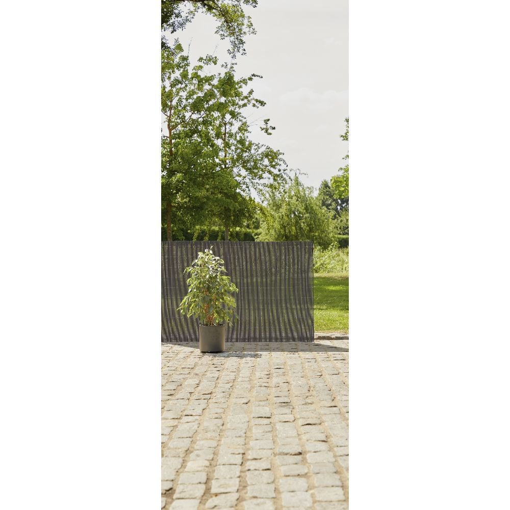 Canisse osier FSC® gris 300xH100 cm