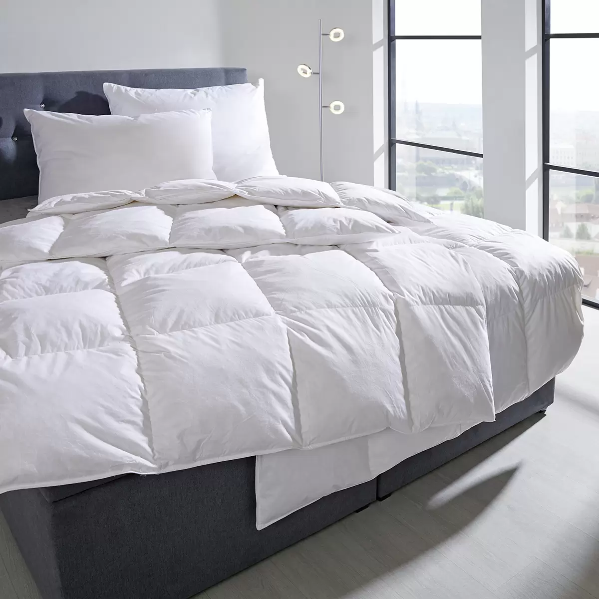 Ganzjahres Federn/Daunen-Duvet Richard weiss