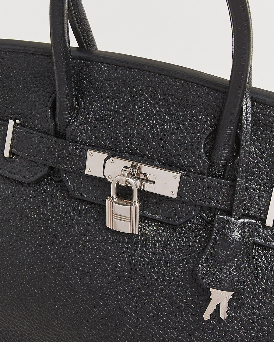 Hermès Pre-Owned Birkin 30 Togo Leather Black
