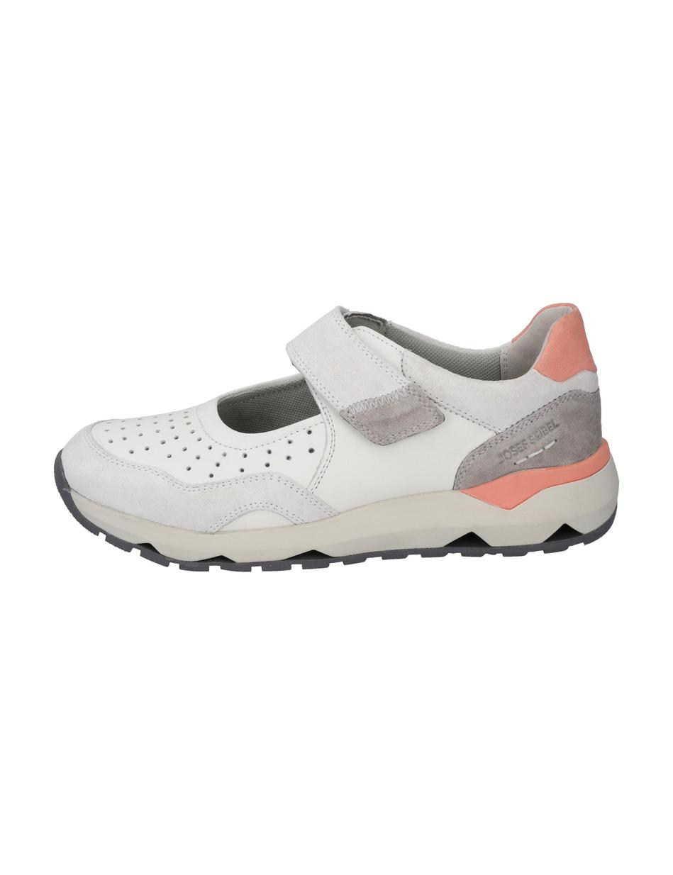 Slipper Jonah 04, weiss-lachs