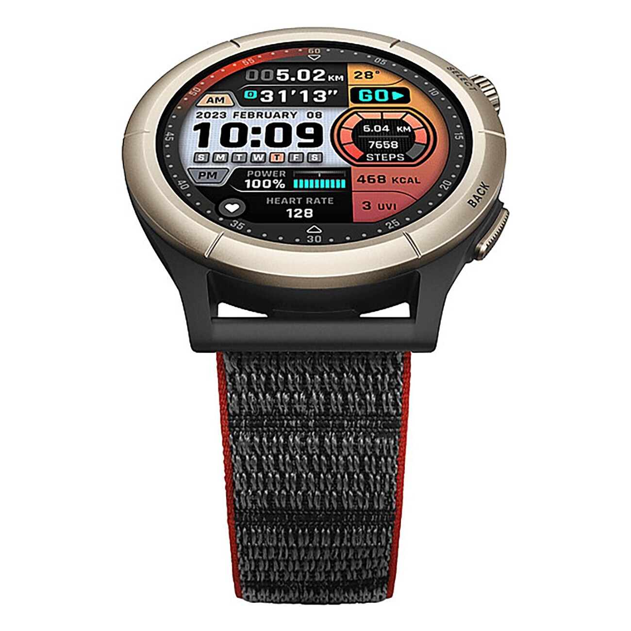 Amazfit Cheetah (Round) grau Smartwatch