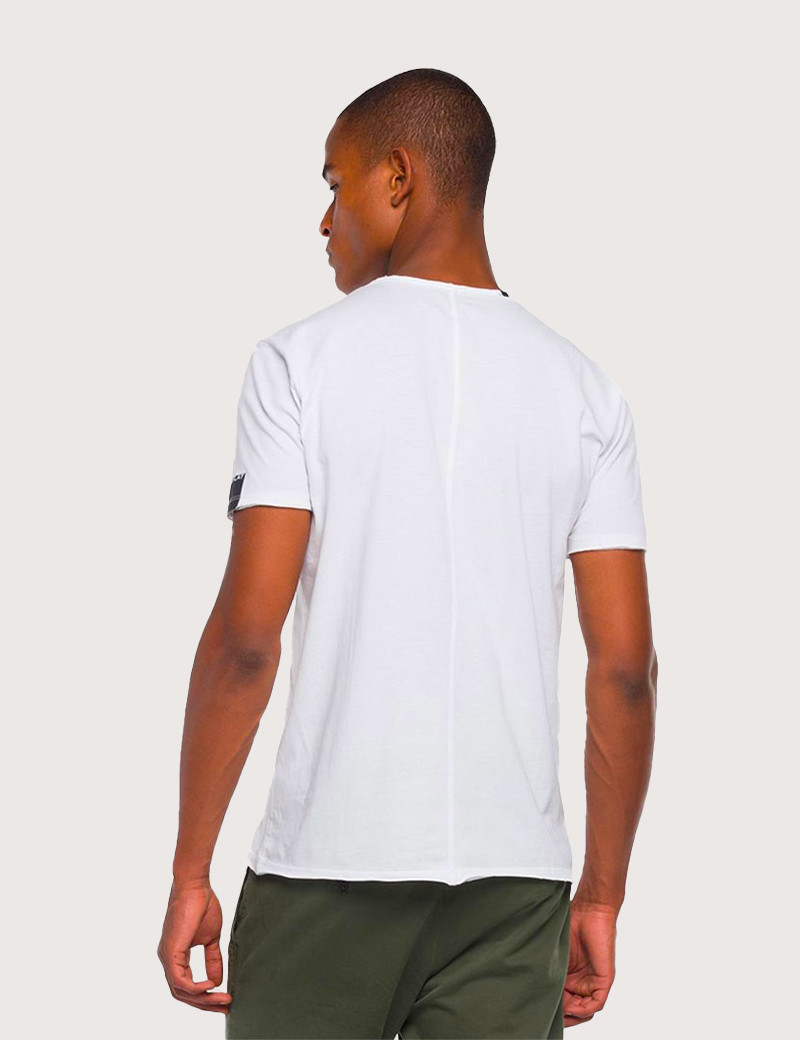 REPLAY T-SHIRT EN COTON BLANC