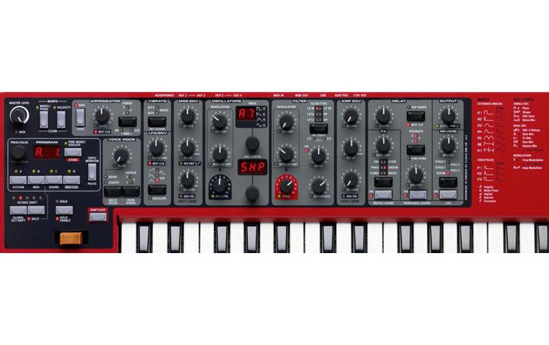 Synthesizer Lead A1, Analog Modeling Synth<br>Analog Modelling Synthesizer mit 49 anschlagsdynamischen Tasten