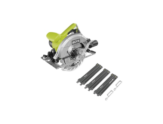 RYOBI - Pack scie circulaire - rcs1400-g - 1400w - 66mm - guide de c...