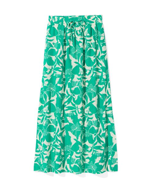 jupe femme Kate avec lin vert