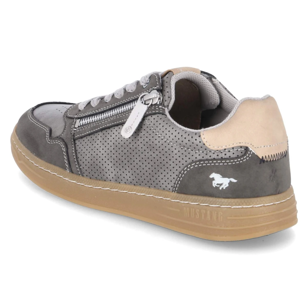 MustangLow Sneaker - grau