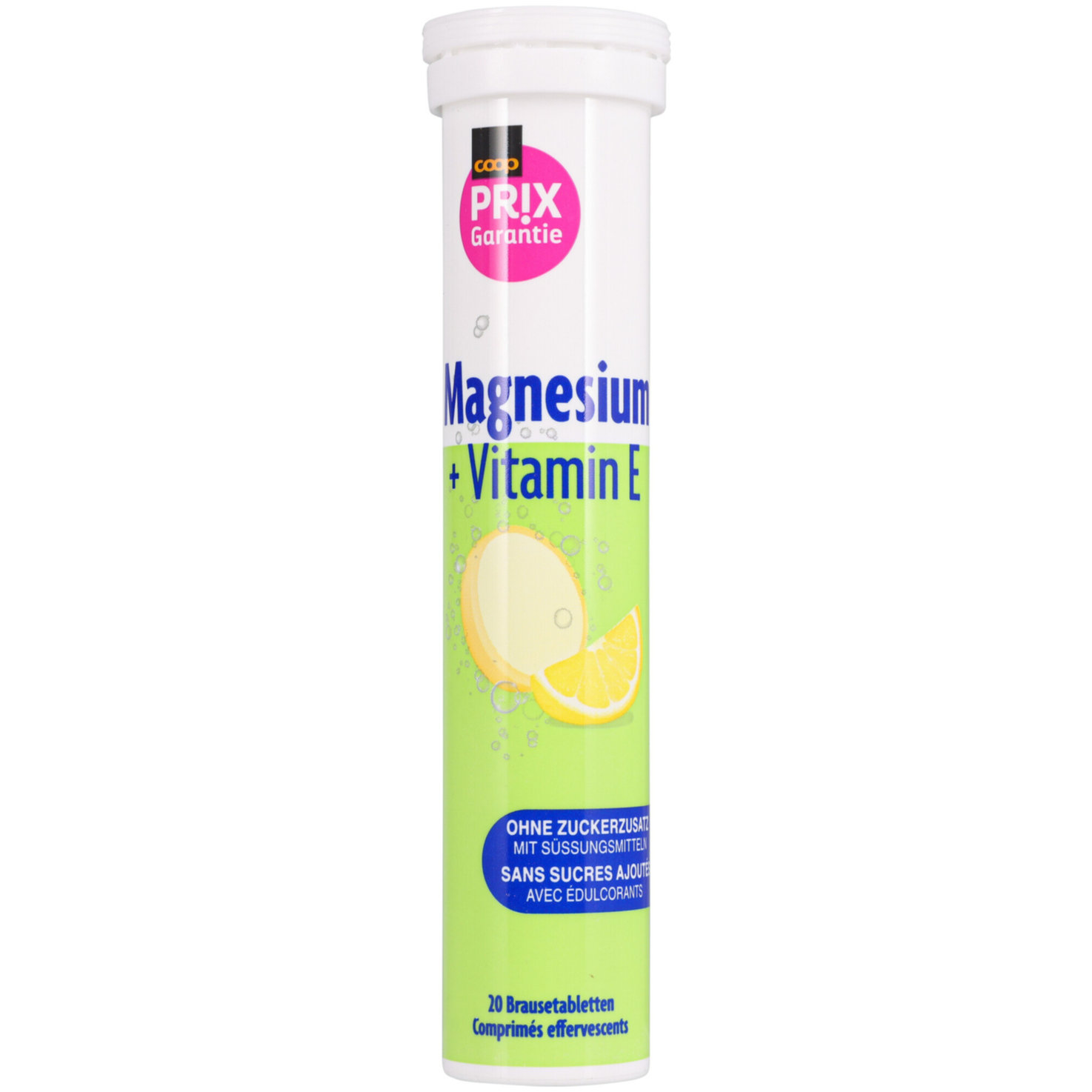 Prix Garantie Magnesium & Vitamin E Brausetabletten 20 Stück