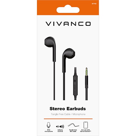 Vivanco Smart Pro in ear-headset - sort