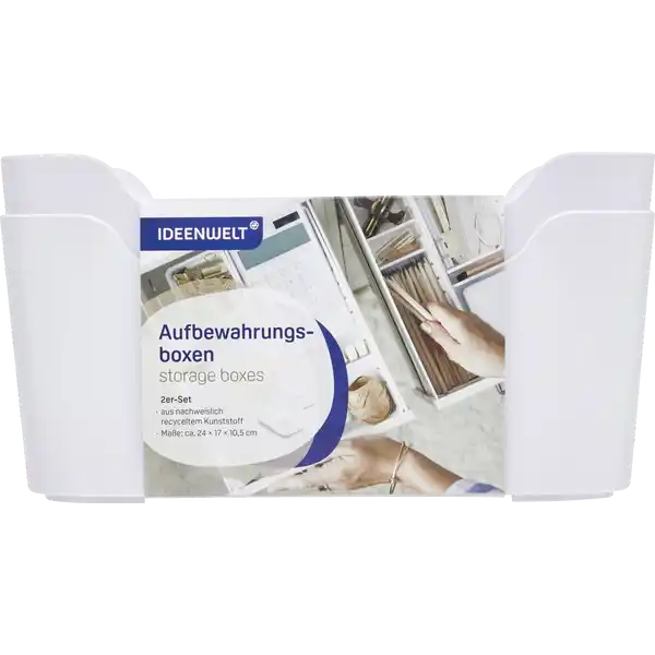 Aufbwahrungsboxen 2er-Set