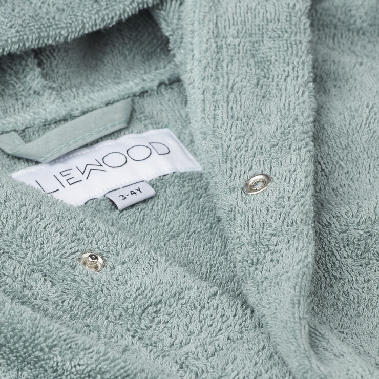 Liewood Lily bathrobe Rabbit peppermint