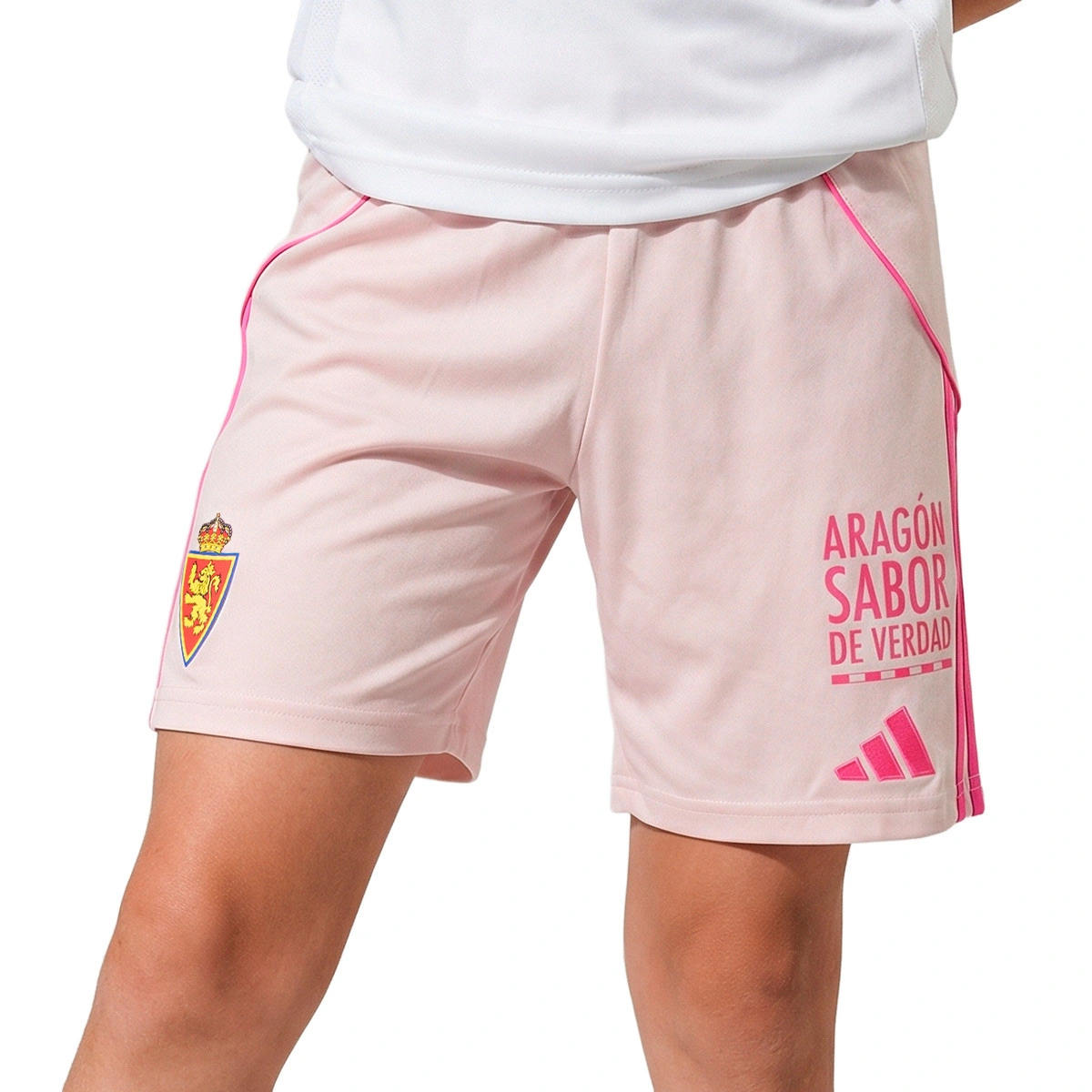 Calções adidas Real Zaragoza Away 25-26 Criança