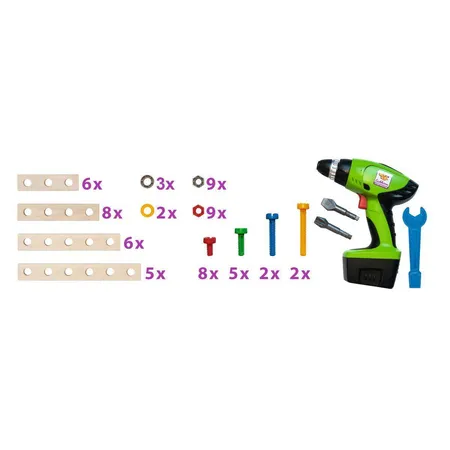 Simba Eichhorn Constructor Werkzeugbox 70 Teile