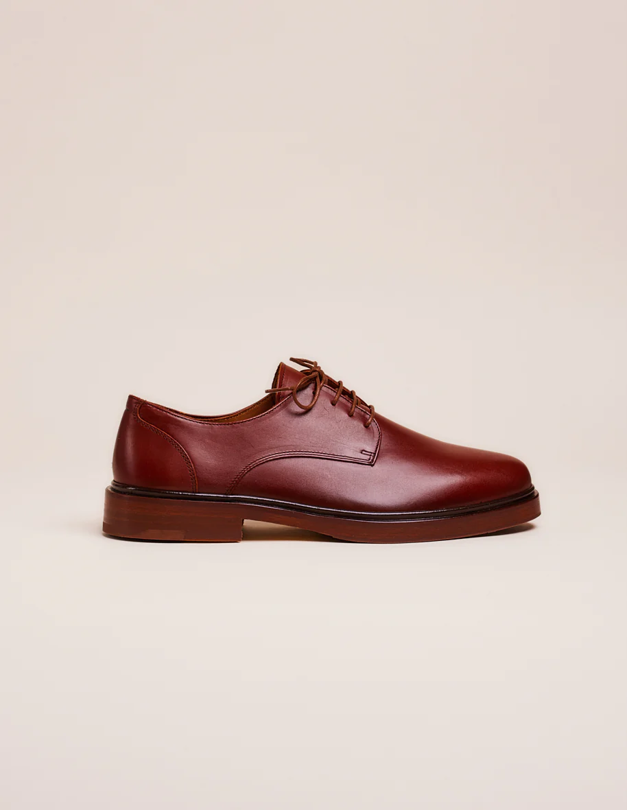 Derbies Edgar - Cuir cognac