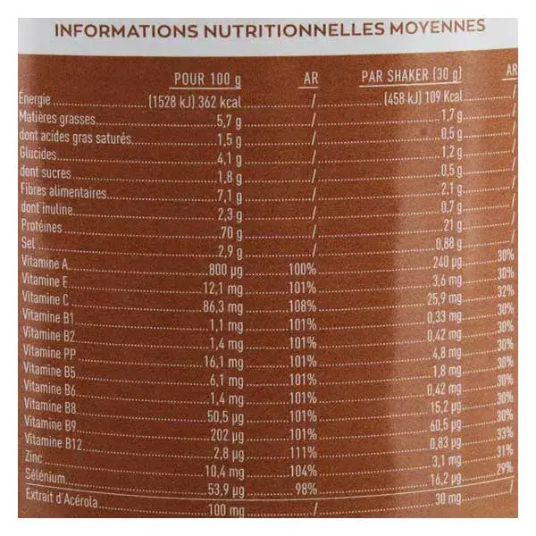 Proteína Vegana Eafit Sabor Chocolate e Avelã 450g