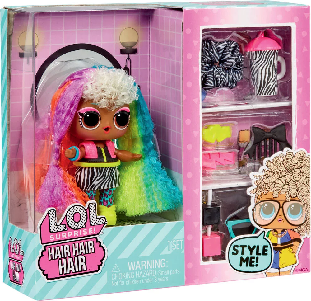 LOL SURPRISE POUPEE  HAIR HAIR HAIR