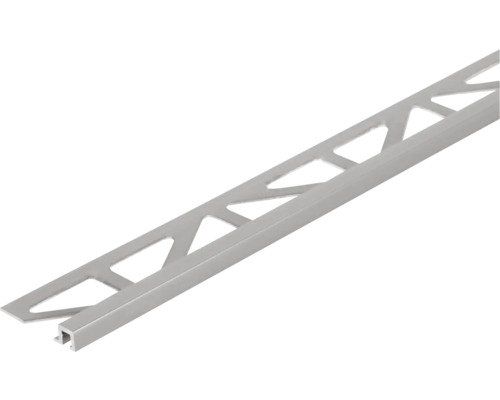 Squareline aluminium eindprofiel, lengte 250 cm, hoogte 9 mm