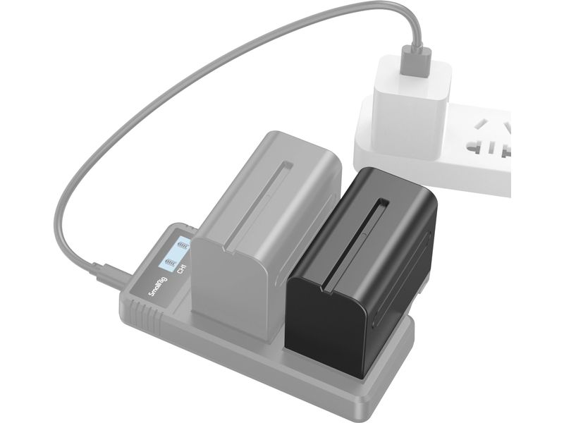 Smallrig Digitalkamera-Akku NP-F970 Ersatzakku für Kameras mit 7800 mAh Kapazität