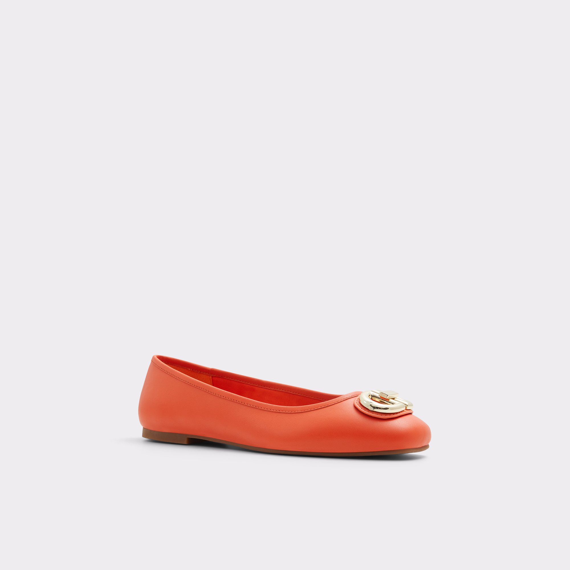 Courbe Bright Orange Women Ballerinas & Slip-Ons