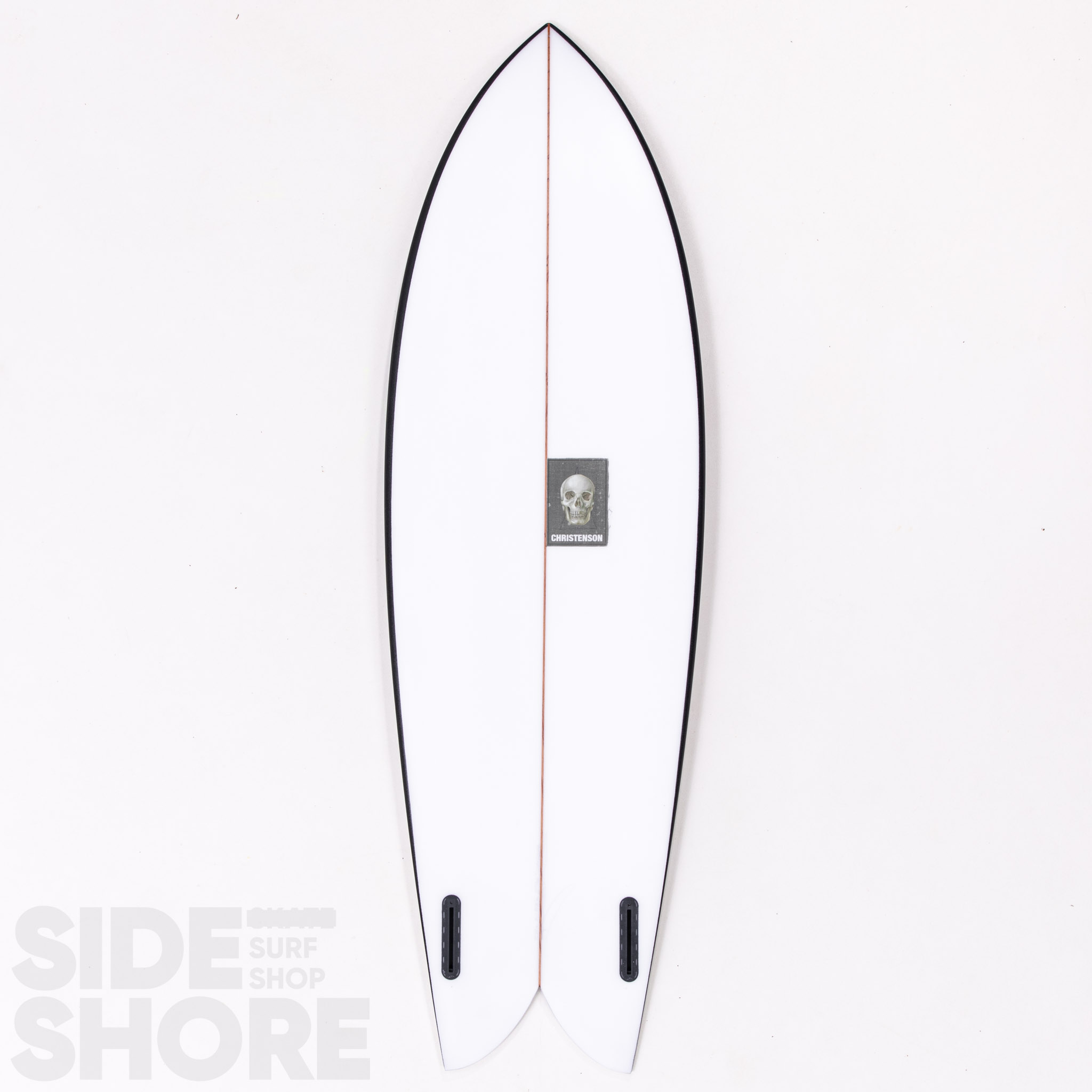 Christenson Surfboards Fish - Spray Black - 5'11 x 21 3/8