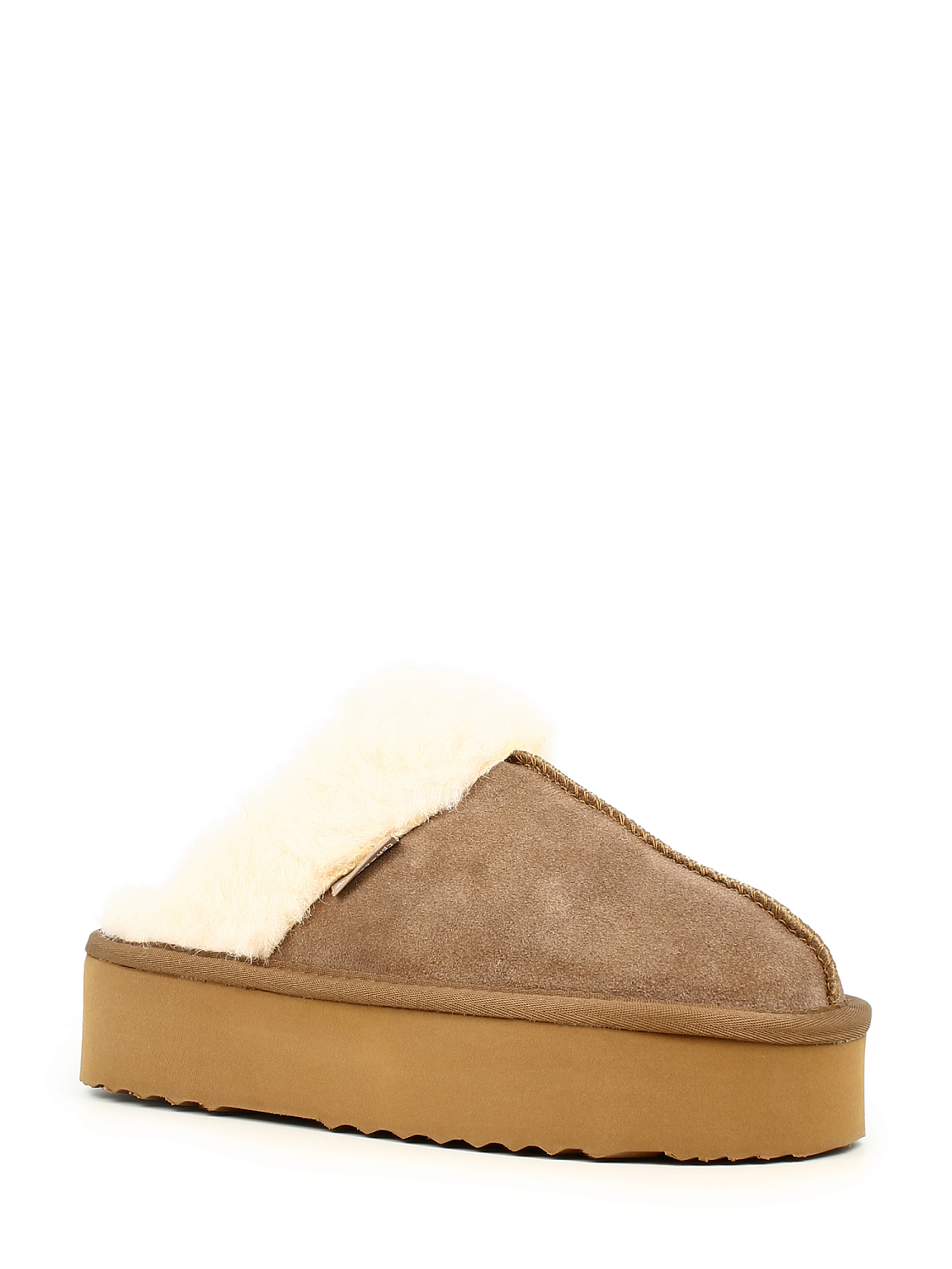 CPH Comfort Chestnut Platform Suede