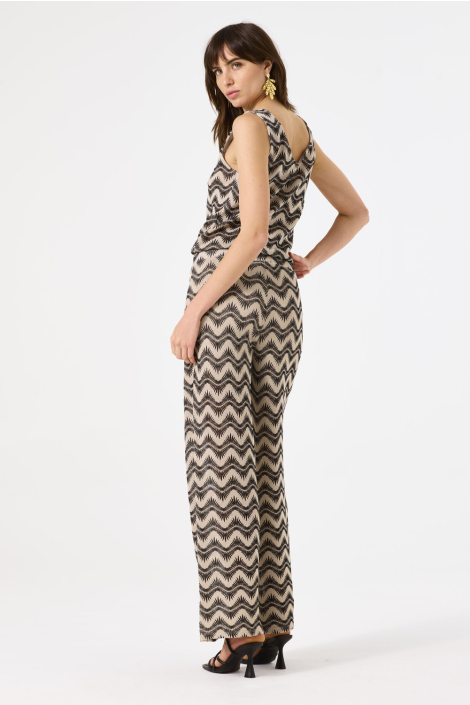 Garcia ecru dames broek