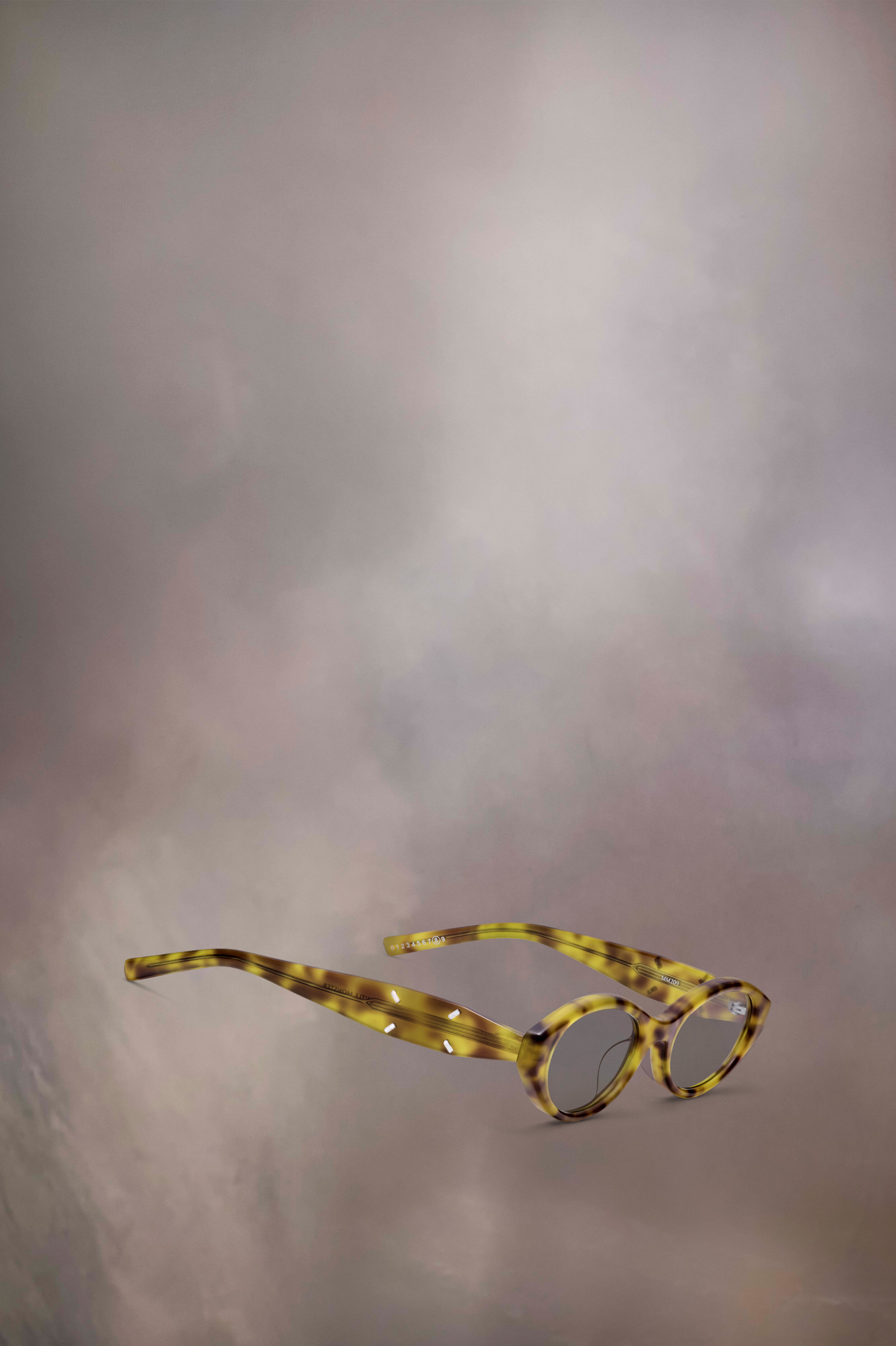 Lunettes de soleil ovales léopard x Gentle Monster​