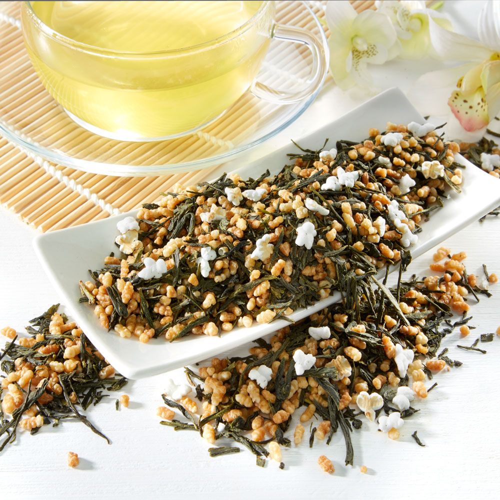 Schrader Grüner Tee Japan Genmaicha Bio
