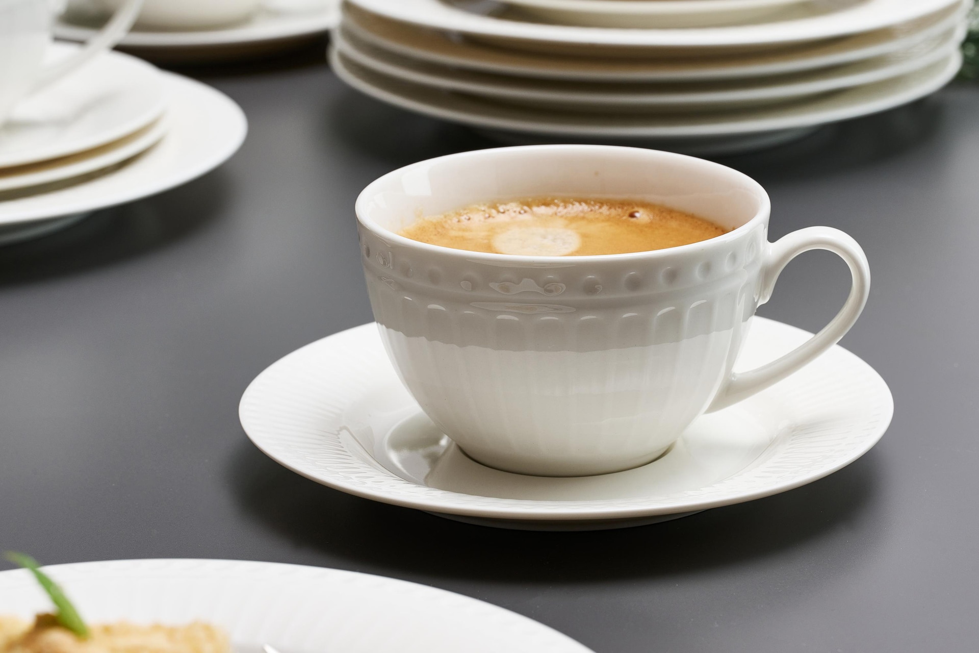Ritzenhoff & Breker Kaffeeservice SOFIA 18-teilig Porzellan weiß