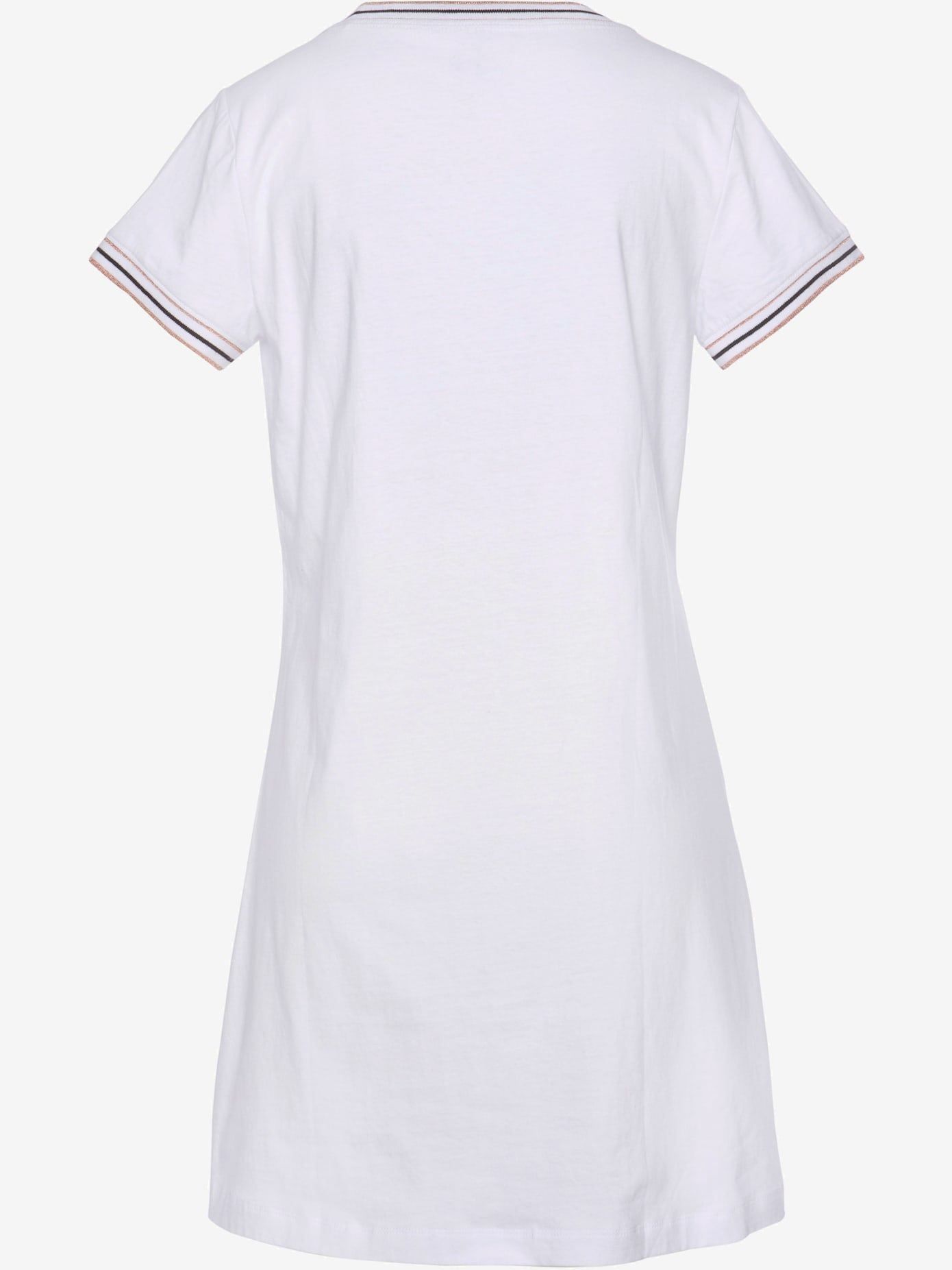 Chemise de nuit, imprimé devant